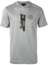 футболка с вышивкой пилы Lanvin