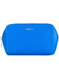 косметичка с золотистыми деталями Furla