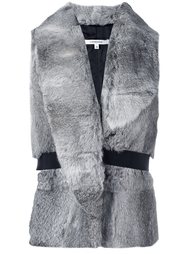 жилетка из кроличьего меха Carven