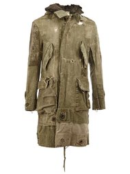 distressed parka Greg Lauren