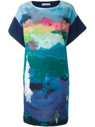 платье с рисунком-пейзажем Tsumori Chisato