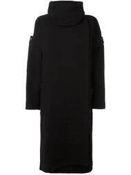 пальто с отстегивающимися рукавами  Yohji Yamamoto