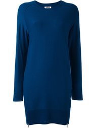 платье-свитер с молниями Sonia By Sonia Rykiel
