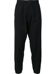брюки с эластичными манжетами Engineered Garments
