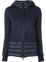 padded panel hooded jacket Moncler