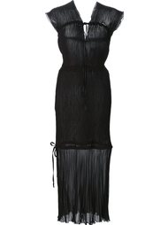 sheer panel dress  Barbara Casasola