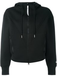 толстовка на молнии с принтом-логотипом Adidas By Stella Mccartney
