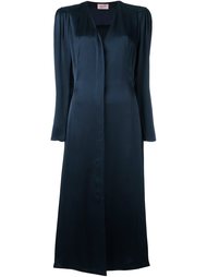длинное расклешенное платье Lanvin