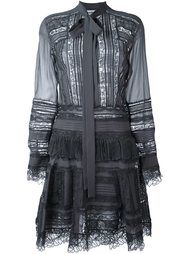 полупрозрачное платье-рубашка Ermanno Scervino