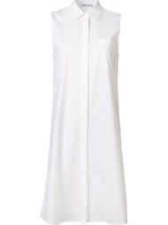 расклешенное платье-рубашка  T By Alexander Wang