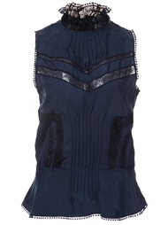 lace panel tank  Derek Lam 10 Crosby