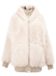 faux fur reversible jacket Faith Connexion