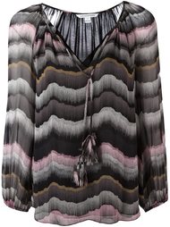 блузка с V-образным вырезом Diane Von Furstenberg