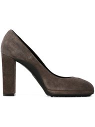туфли-лодочки на массивном каблуке Tod's