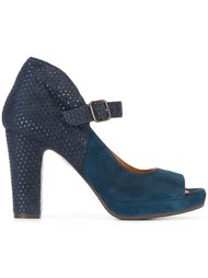 peep-toe pump shoes  Chie Mihara