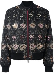 куртка-бомбер с цветочной вышивкой Givenchy