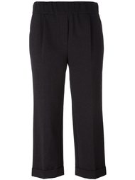 укороченные широкие брюки Brunello Cucinelli