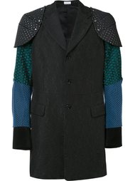 пальто с наплечниками Comme Des Garçons Homme Plus