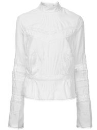 lace panel blouse  Derek Lam 10 Crosby