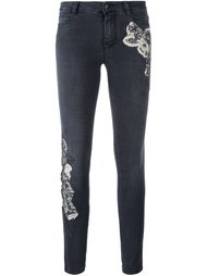 джинсы скинни с нашивками Ermanno Scervino