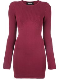 трикотажное обтягивающее платье Dsquared2