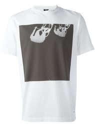 футболка с принтом велосипедистов Ps By Paul Smith