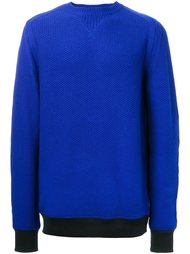 текстурированный свитер Sacai