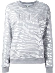 толстовка с тигровым принтом Kenzo