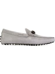 лоферы с аппликацией Tod's