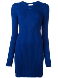 облегающее вязаное платье Courrèges