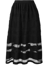 felted lace patterned skirt Jonathan Cohen