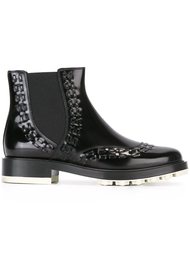ботинки с декоративной прошивкой  Tod's
