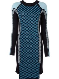 трикотажное платье в спортивном стиле Versace