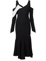 платье с открытыми плечами  Prabal Gurung
