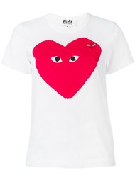 футболка с принтом-логотипом Comme Des Garçons Play