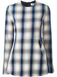 блузка в клетку MSGM