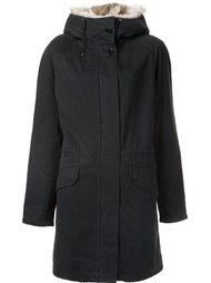 fur trimmed parka  Army Yves Salomon
