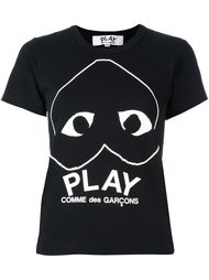 футболка с принтом-логотипом Comme Des Garçons Play