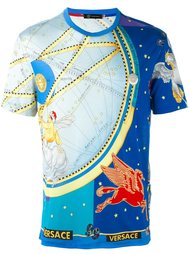 футболка с принтом 'Astrological'  Versace