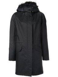 fur trimmed parka  Army Yves Salomon