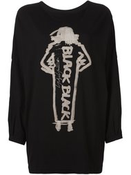 футболка 'Black black'  Yohji Yamamoto