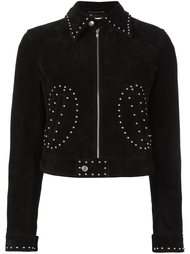куртка с заклепками  Saint Laurent