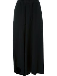 укороченные широкие брюки Yohji Yamamoto