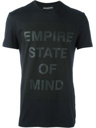 футболка с принтом 'empire state of mind' Neil Barrett