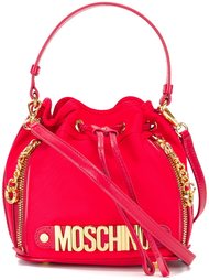 сумка-мешок с логотипом Moschino