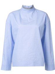 band collar blouse Cédric Charlier