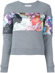 printed panel sweater Carven