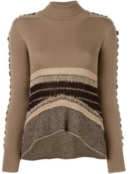 laced sleeve jumper Mame