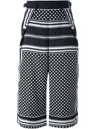 кюлоты с узором Sacai