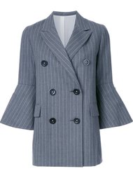 пальто 'Pin Stripe Long Jacket' Le Ciel Bleu